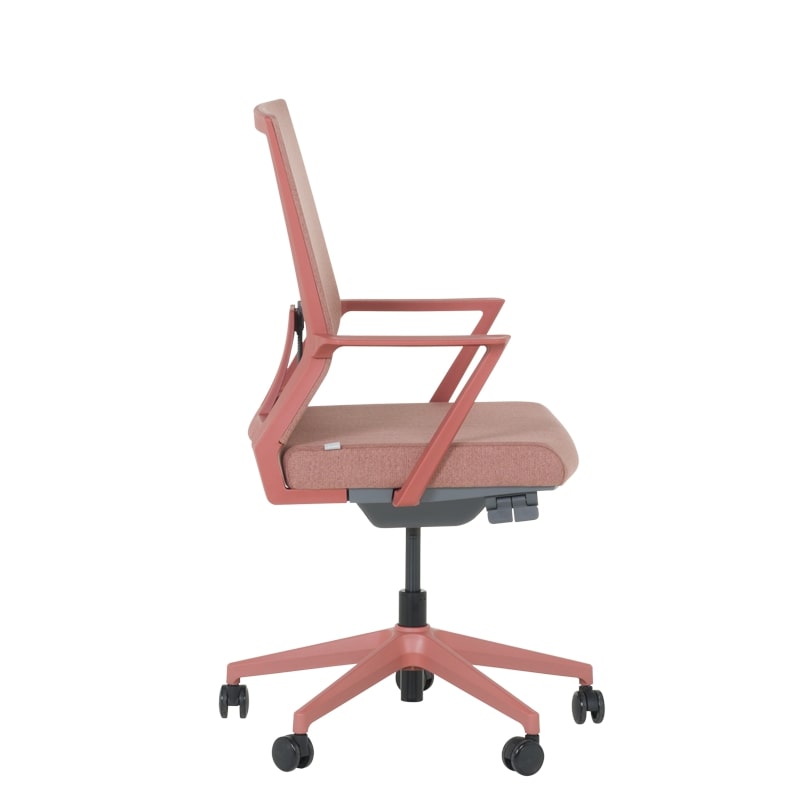 Офис стол Carmen Klawer червен